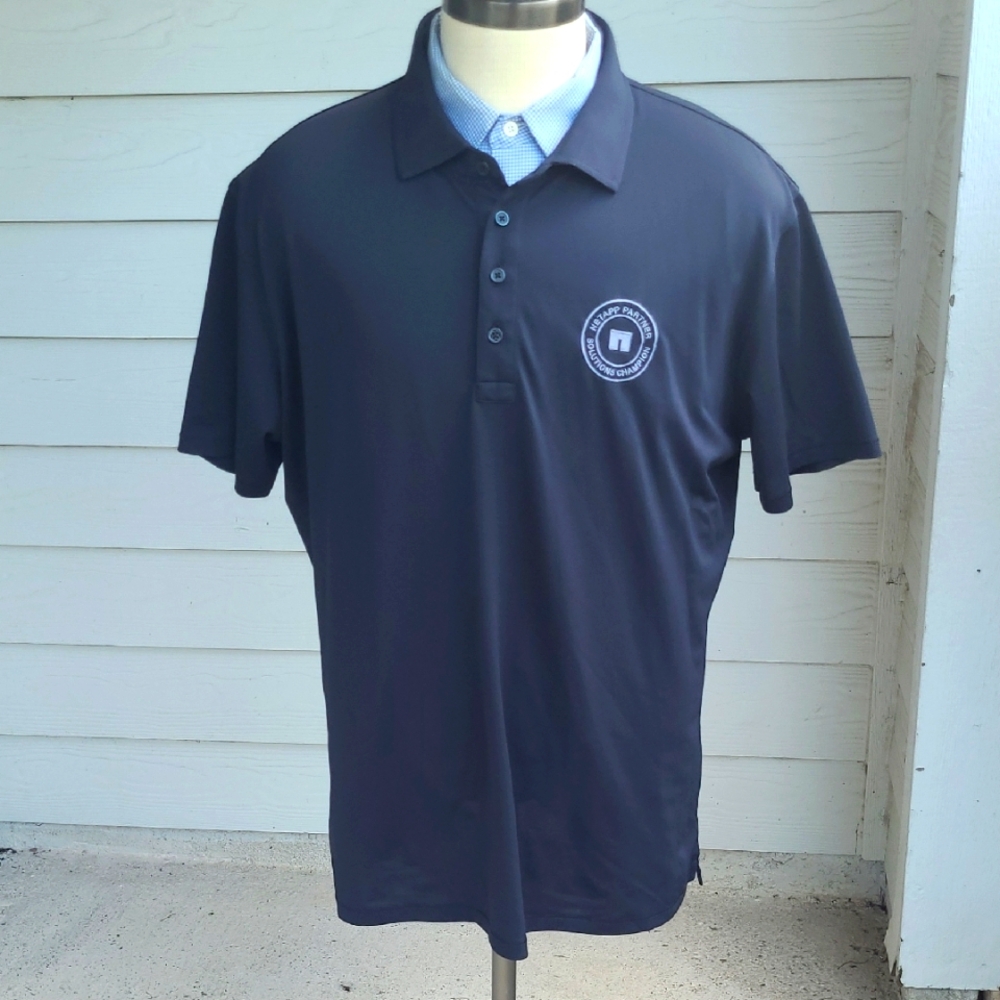G/Fore Solid Black Polyester Blend Embroidered Xl… - image 1